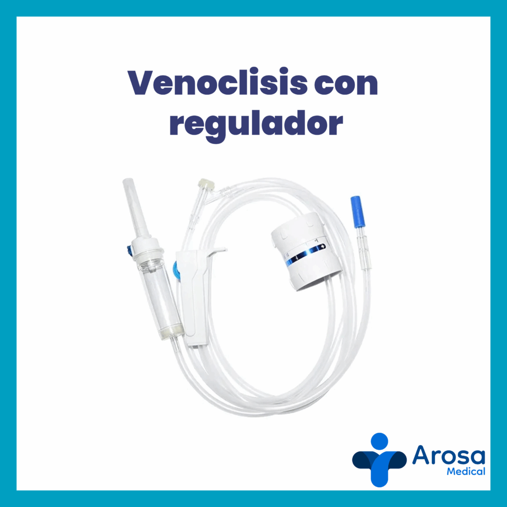 Set de administración soluciones endovenosas - Arosa Medical
